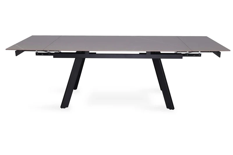 Table à manger extensible Hera Pierre Noir