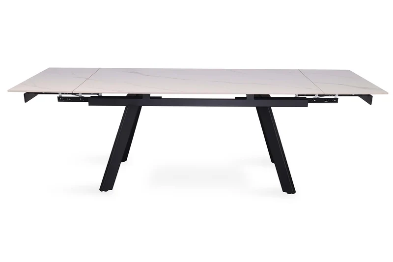 Table à manger extensible Hera Pierre Blanc