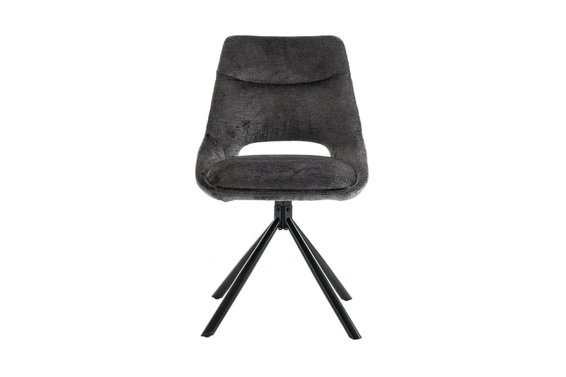 Chaise Dante Tissu Gris