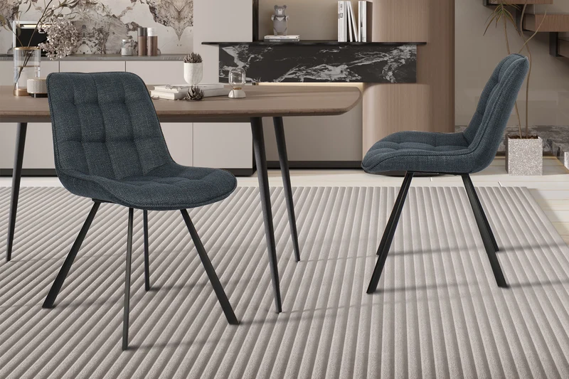 Chaise Ariba Bleu foncé