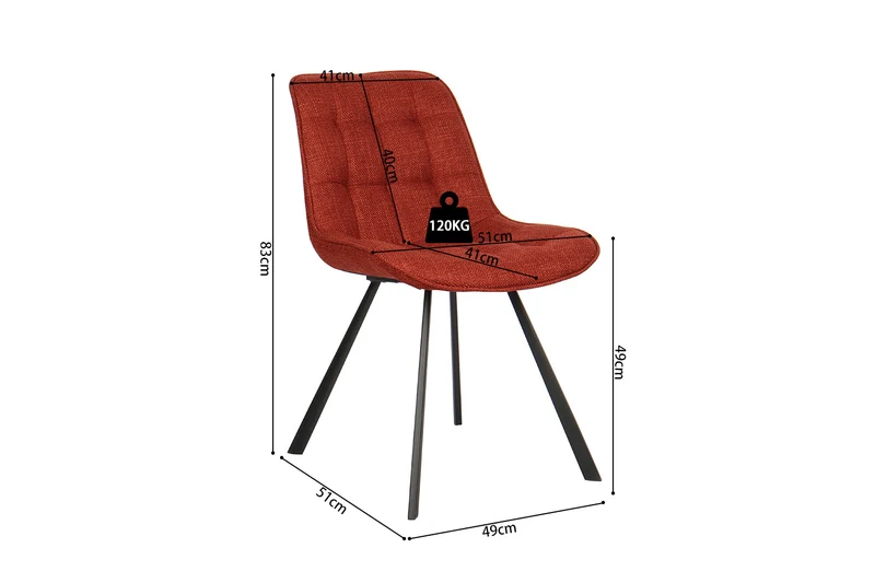 Chaise Ariba Rouge