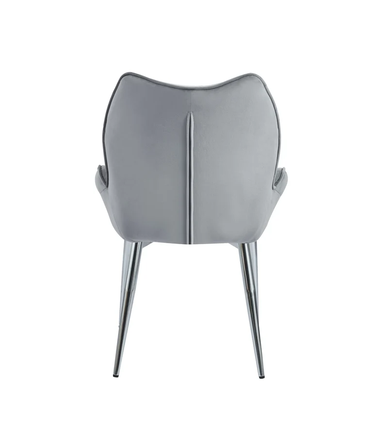 CHAISE LOHA PIED CHROME ANTHRACITE