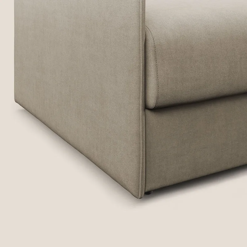 Evans fauteuil convertible en tissu imperméable T02 beige