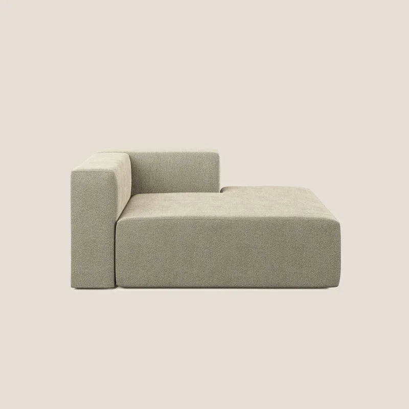 Nettuno module meridiénne en bouclette douce T07 beige