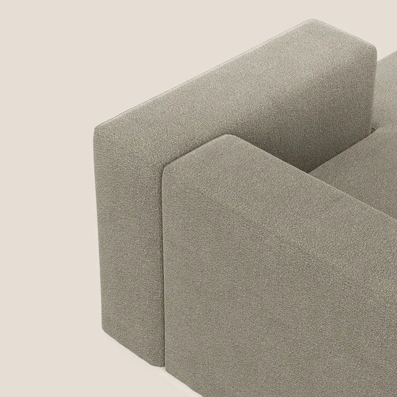 Nettuno module meridiénne en bouclette douce T07 beige