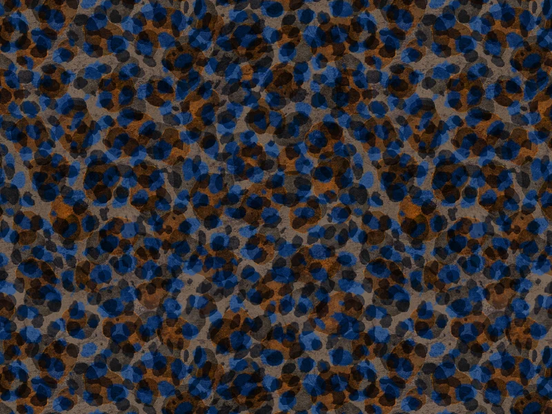 Brush coussins en Velours imperméable bleu
