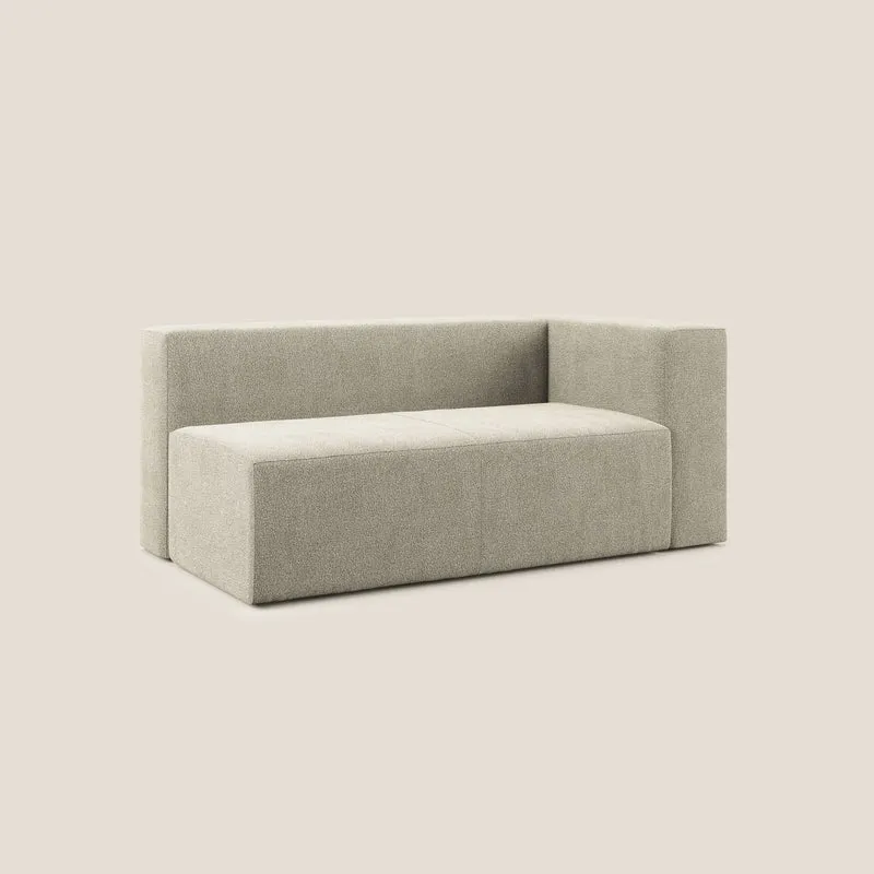 Nettuno module d'angle/latéral maxi en bouclette douce T07 beige