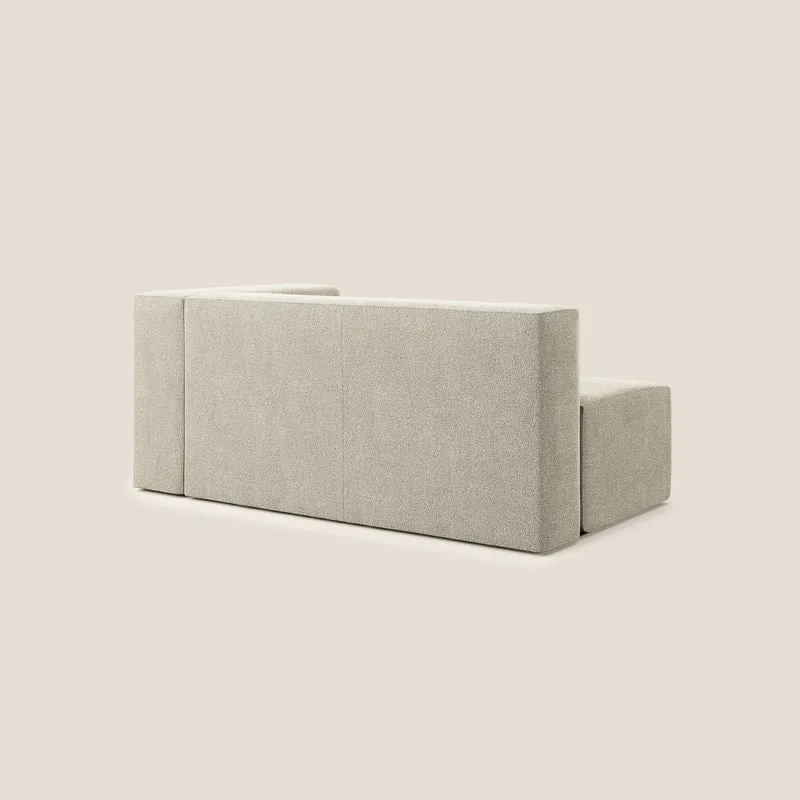 Nettuno module d'angle/latéral maxi en bouclette douce T07 beige