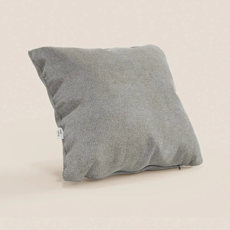 Destiny coussins carrés en tissu doux imperméable T02 beige