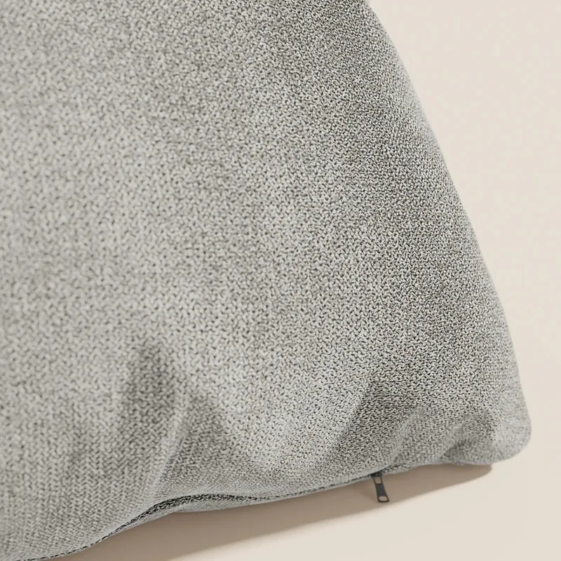 Destiny coussins carrés en tissu doux imperméable T02 beige