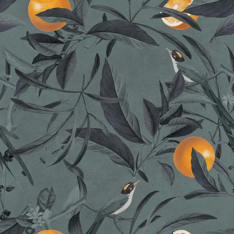 Lemon elegante collezione di cuscini a fantasia in velluto impermeabile petrolio