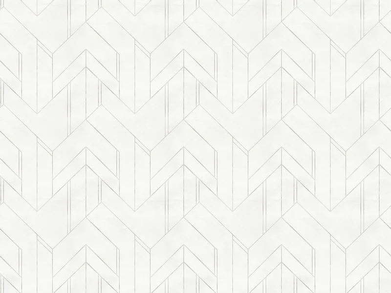 Geometrica coussins à fantaisie géométrique en velours imperméable blanc
