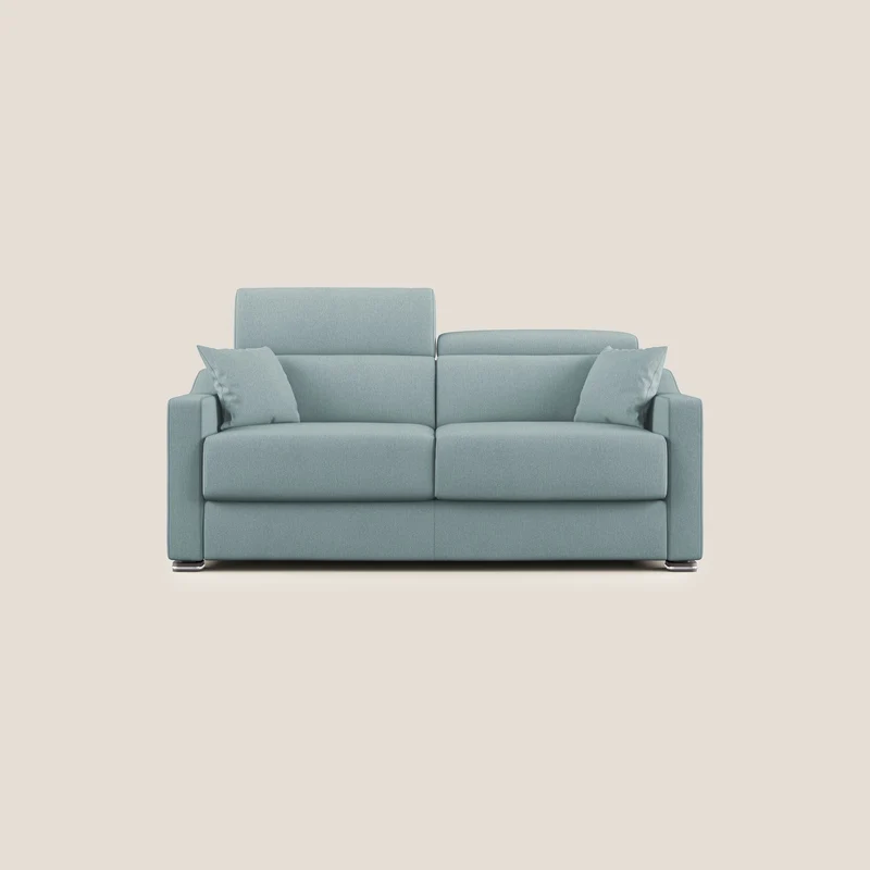 Amber canapé convertible en tissu détachable T05 sucre glace