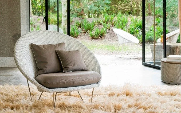 Fauteuil JOE LOUNGE Llyod loom 26 coloris - VINCENT SHEPPARD
