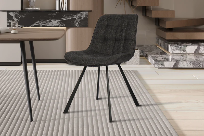 Chaise Ariba Gris foncé