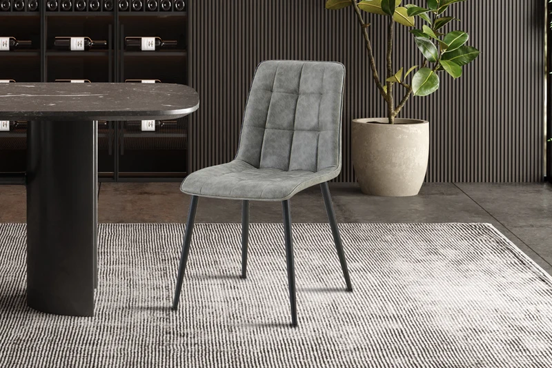 Chaise Furas Vintage Gris