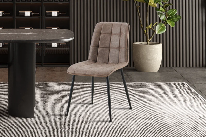 Chaise Furas Vintage Brun