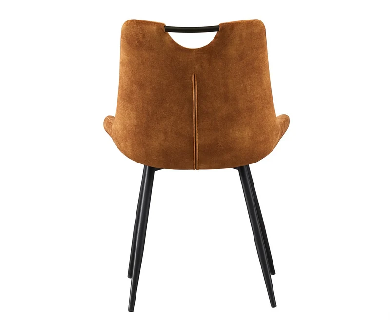 Chaise Nina Velours Or