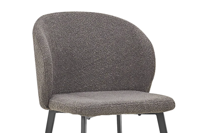 Chaise Toledo Bouclé Gris