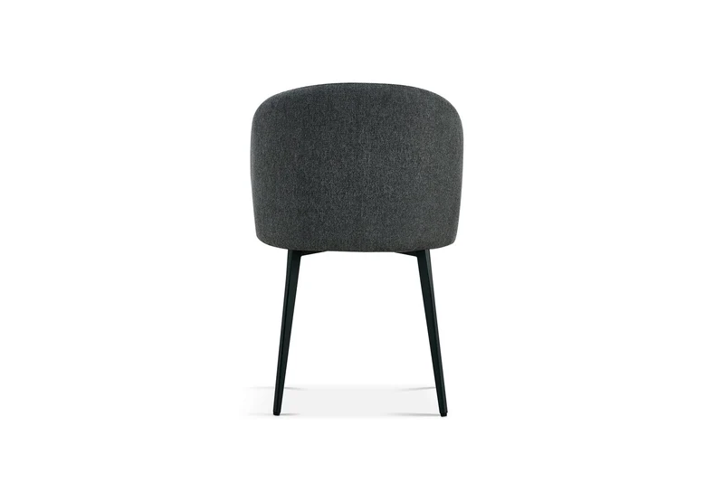 Chaise Toledo Tissu Gris foncé