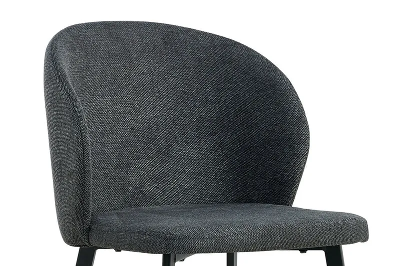 Chaise Toledo Tissu Gris foncé