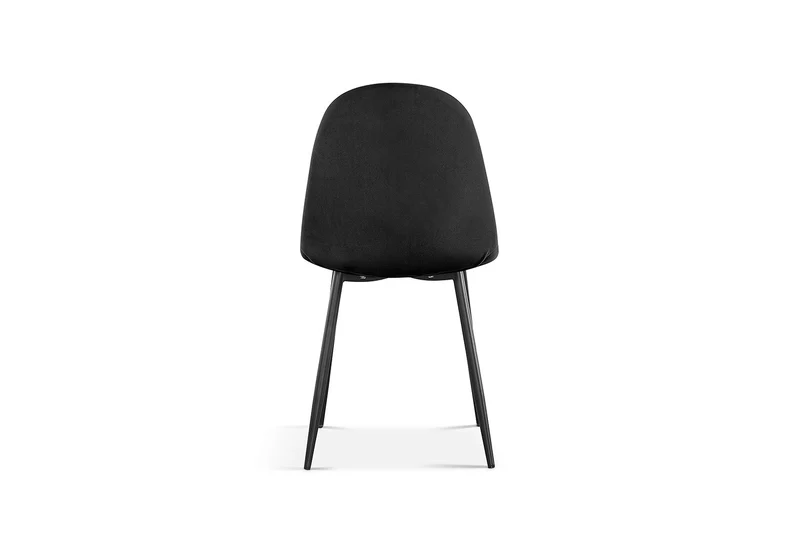 Chaise Boy Velours Noir