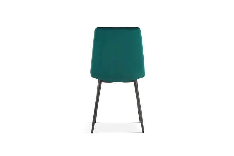 Chaise Willis Velours Vert