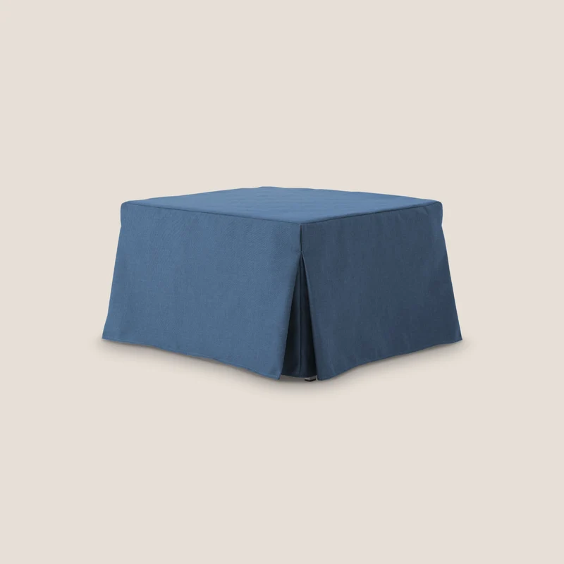 Tip-Top Pouf LIT en tissu imperméable T13 bleu