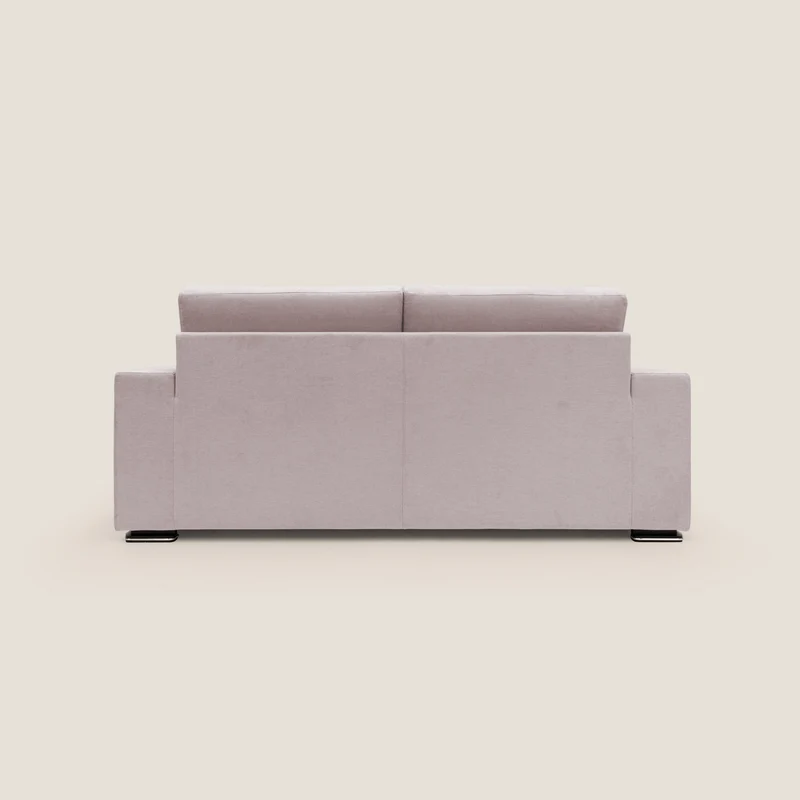 Giove canapé en tissu doux imperméable T02 rose