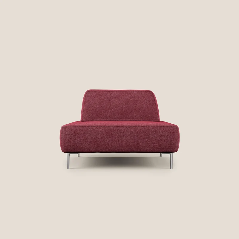 Newton fauteuil modulable avec dossier amovibles T07 rouge