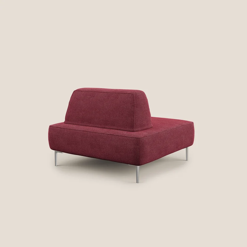Newton fauteuil modulable avec dossier amovibles T07 rouge