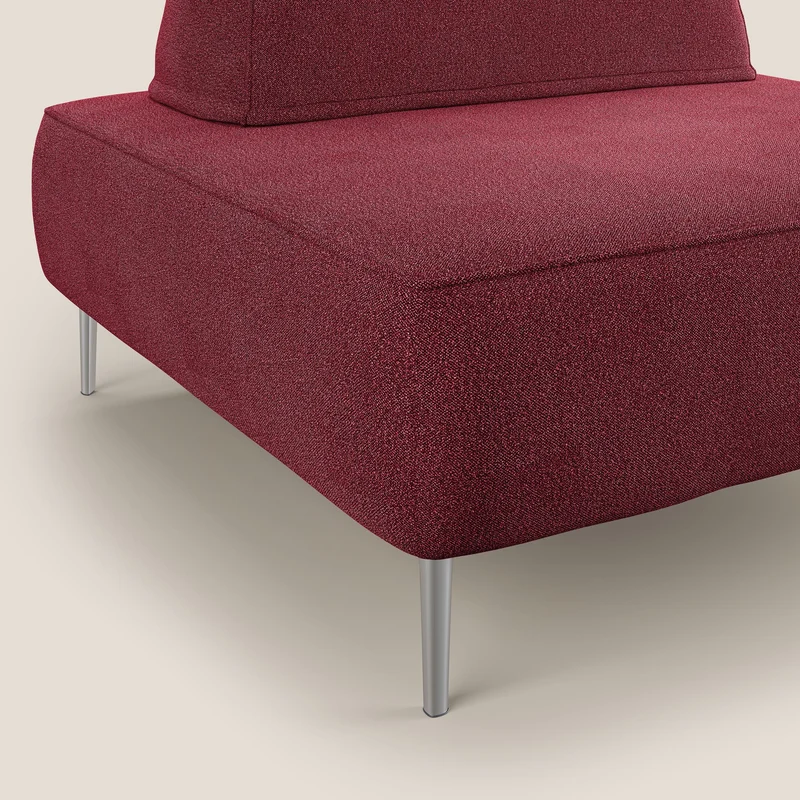 Newton fauteuil modulable avec dossier amovibles T07 rouge