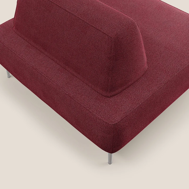 Newton fauteuil modulable avec dossier amovibles T07 rouge