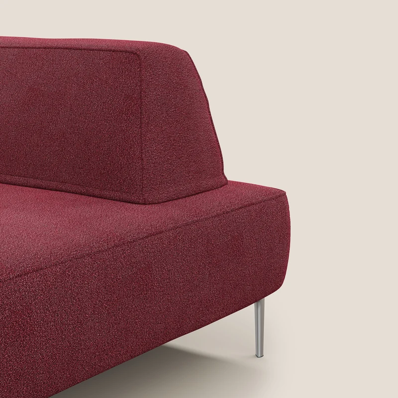 Newton fauteuil modulable avec dossier amovibles T07 rouge