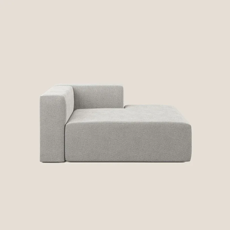 Nettuno module meridiénne en bouclette douce T07 gris