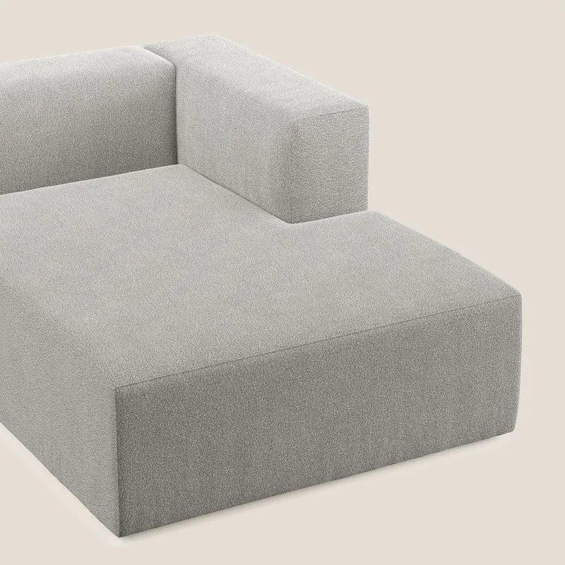 Nettuno module meridiénne en bouclette douce T07 gris