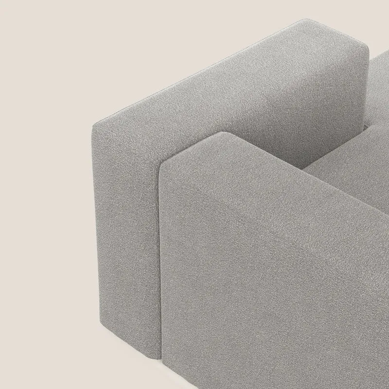 Nettuno module meridiénne en bouclette douce T07 gris