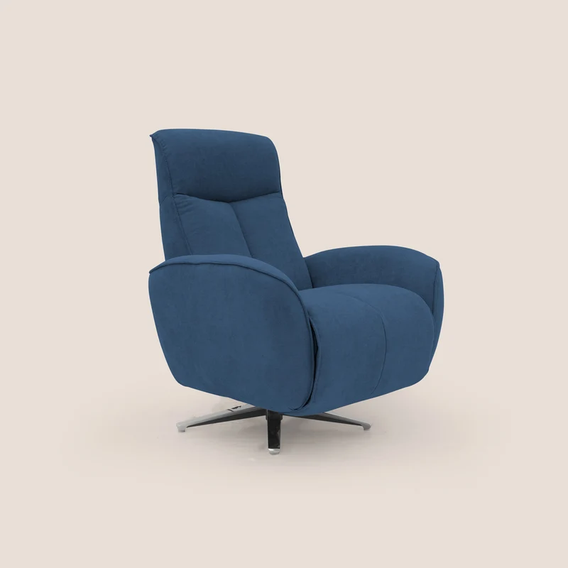 EVA fauteuil RELAX en tissu imperméable T02 bleu