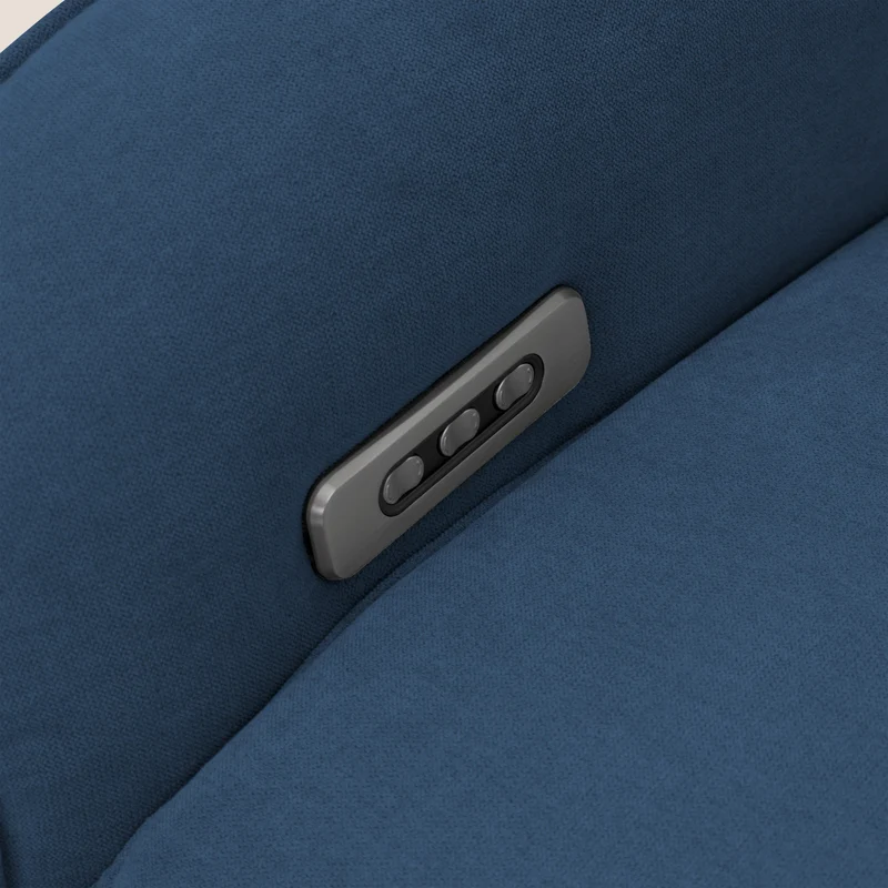 EVA fauteuil RELAX en tissu imperméable T02 bleu