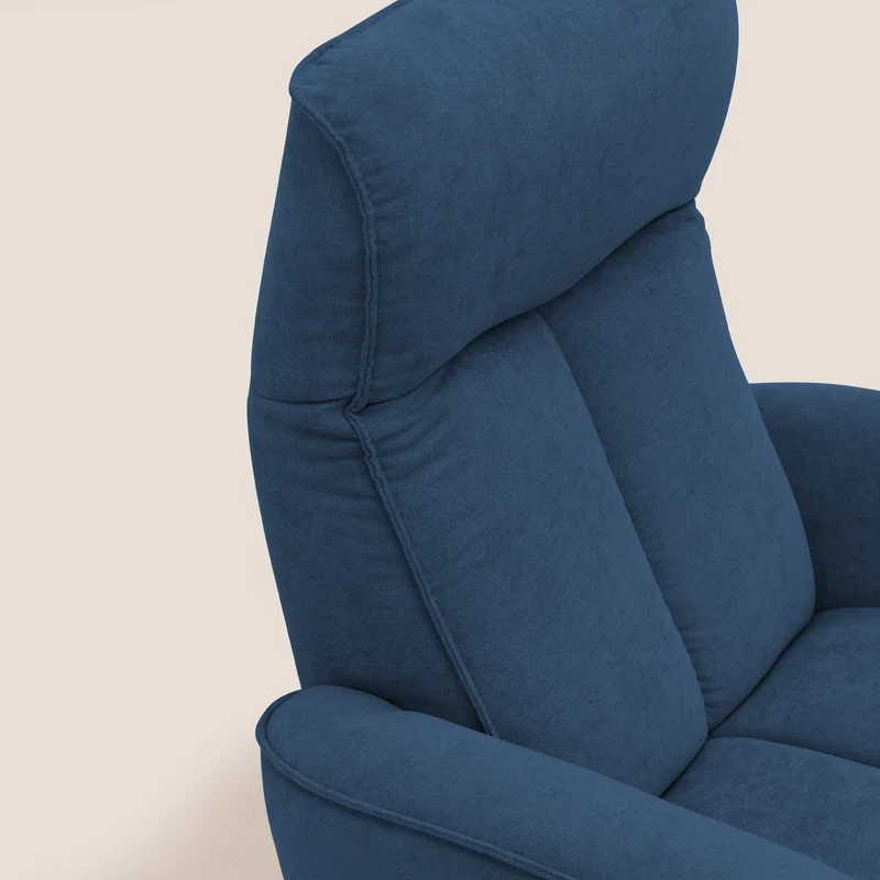 EVA fauteuil RELAX en tissu imperméable T02 bleu