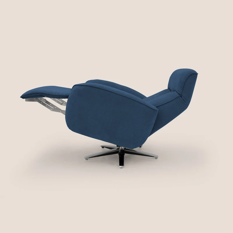 EVA fauteuil RELAX en tissu imperméable T02 bleu