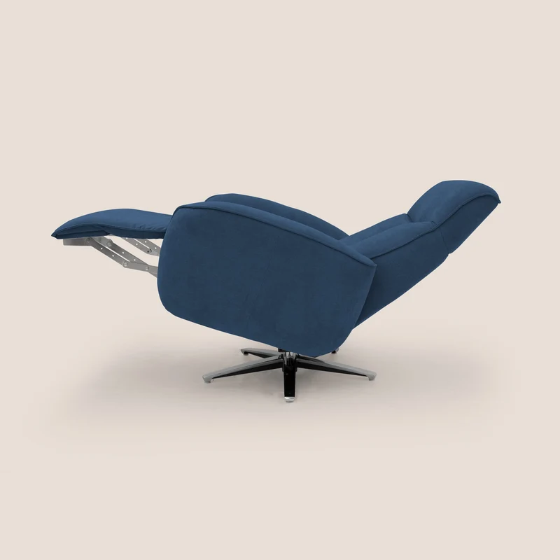 EVA fauteuil RELAX en tissu imperméable T02 bleu