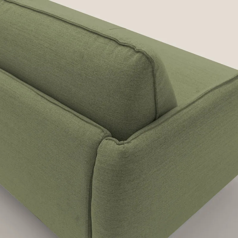 Texas Canapé convertible matrimonial moderne en tissu imperméable T19 vert