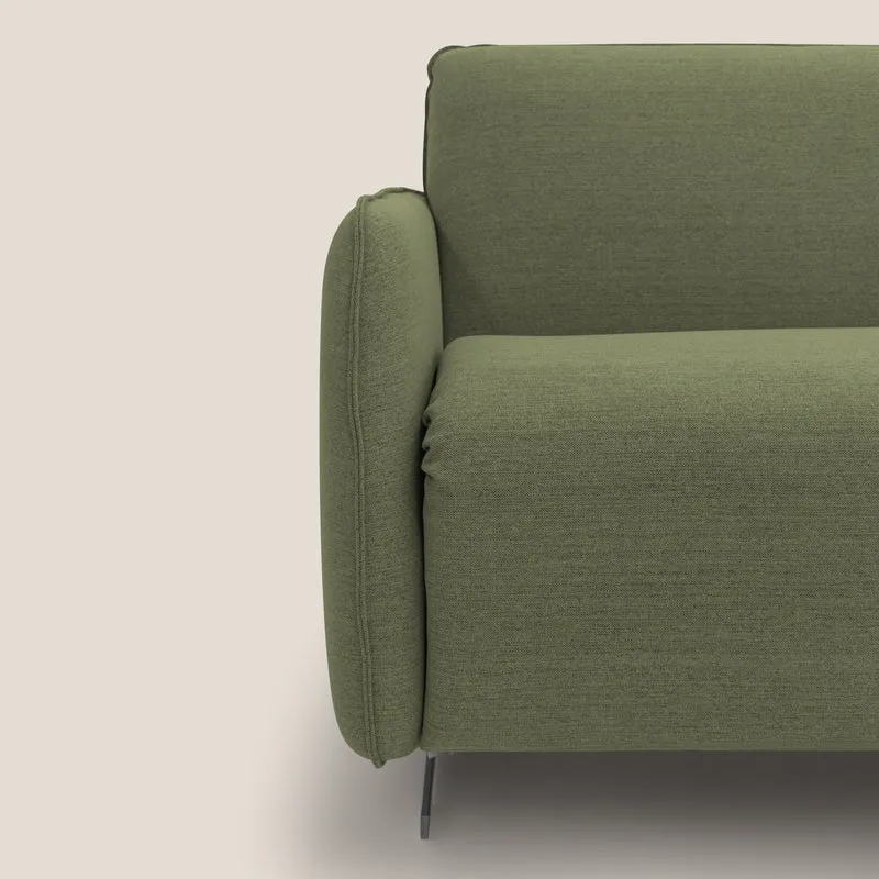 Texas Canapé convertible matrimonial moderne en tissu imperméable T19 vert