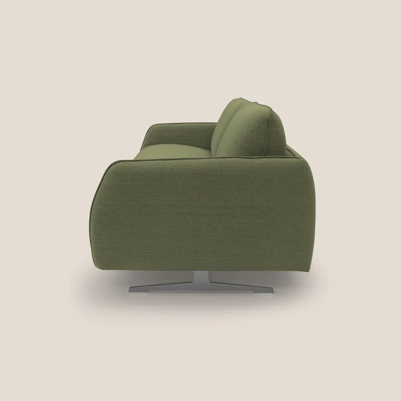 Texas Canapé convertible matrimonial moderne en tissu imperméable T19 vert