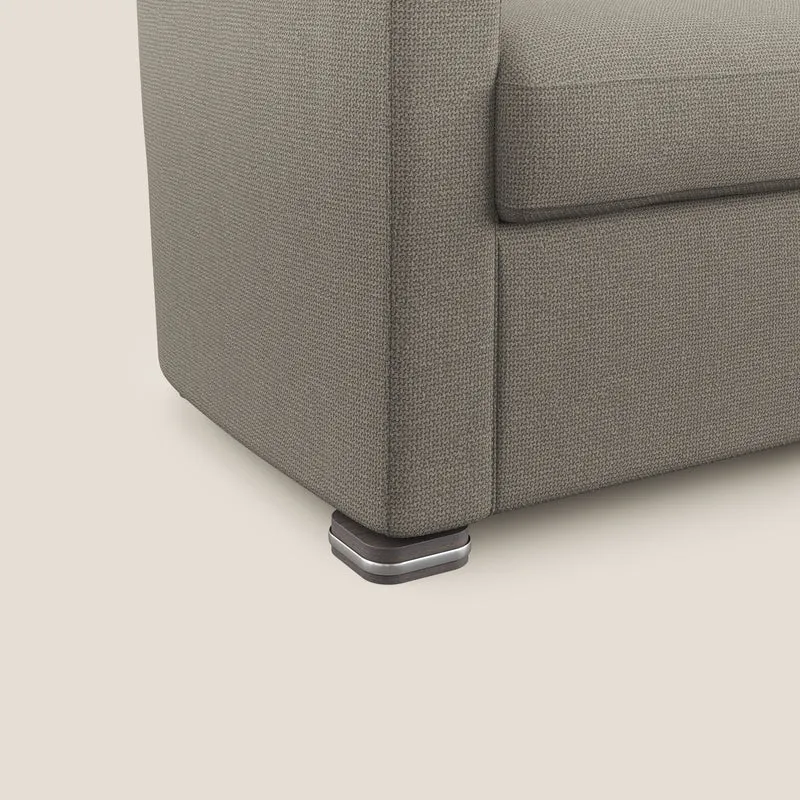 Cloe Fauteuil en tissu détachable à l'eau QuickClean T08 Taupe tortora