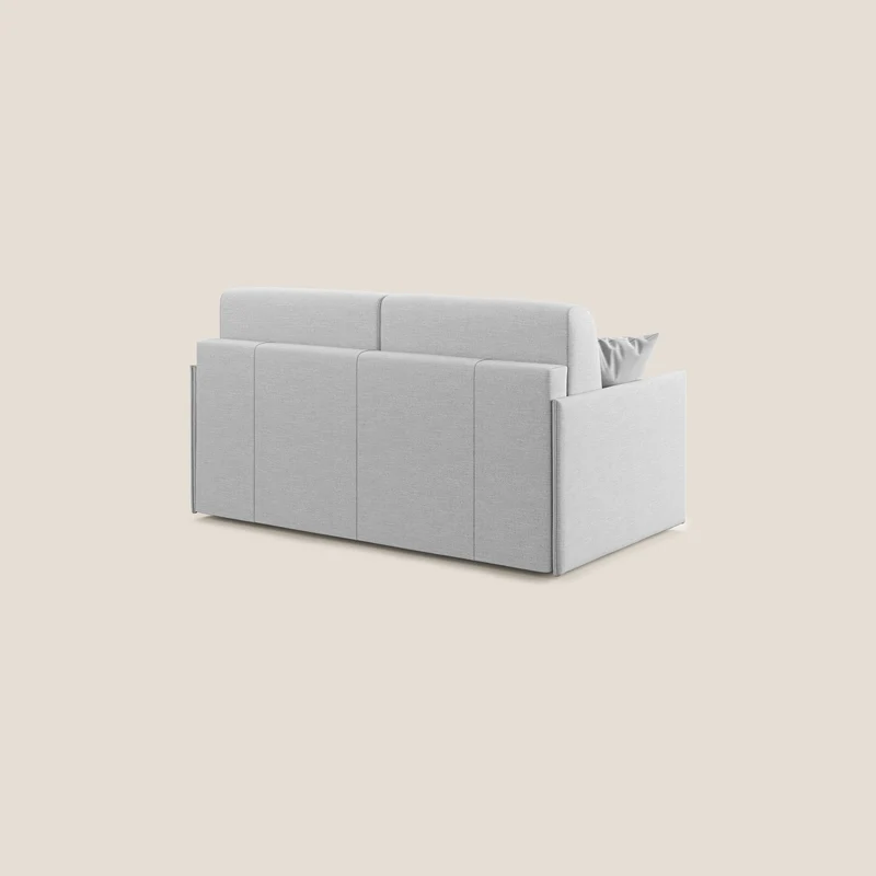 Evans canapé lit convertible en tissu recyclé gris