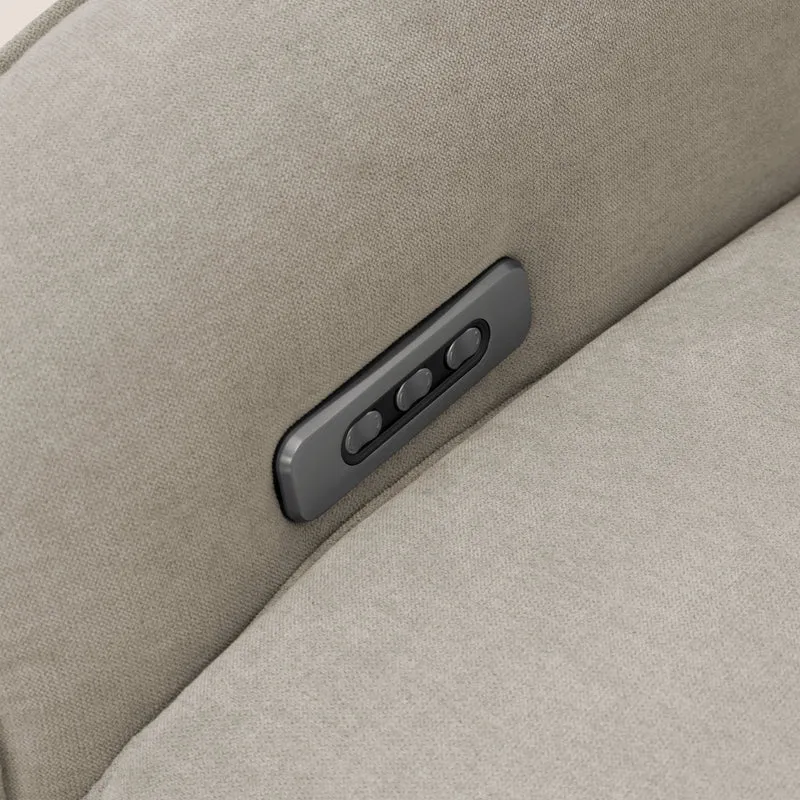 EVA fauteuil RELAX en tissu imperméable T02 crème