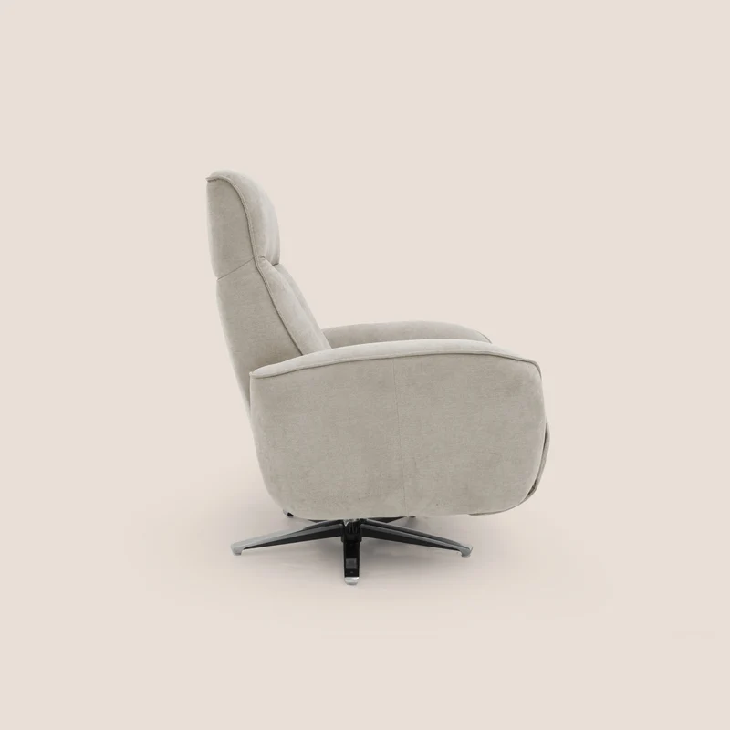 EVA fauteuil RELAX en tissu imperméable T02 crème