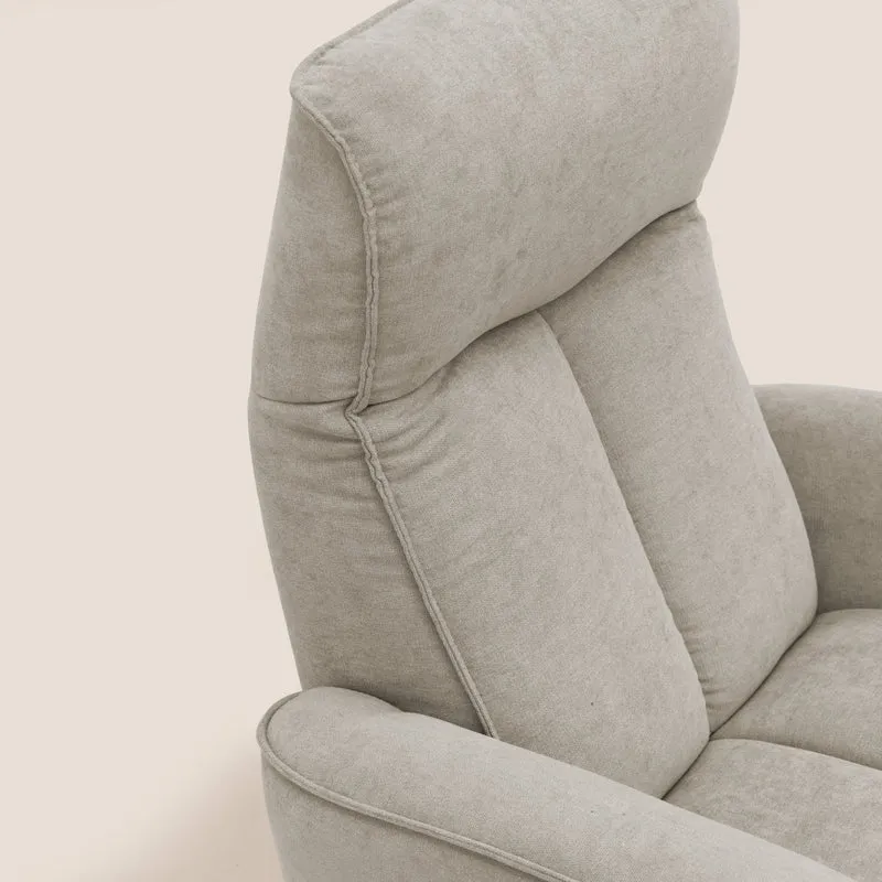 EVA fauteuil RELAX en tissu imperméable T02 crème